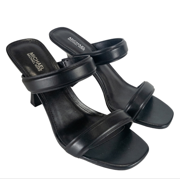 Michael Kors Clara Sandal Black -7.5 - Picture 2 of 5
